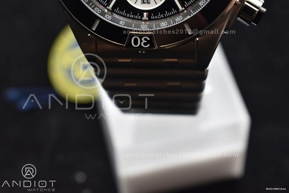 B01 Edition 1:1 BLSF 44mm Bracelet Black A SS on Sustainable Chronomat Dial 586 Best SS 0410